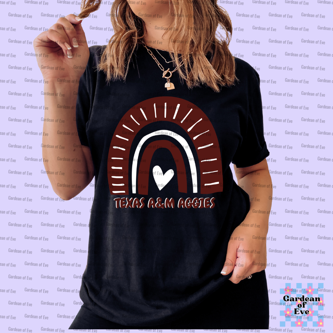 Rainbow Texas A&M Shirt