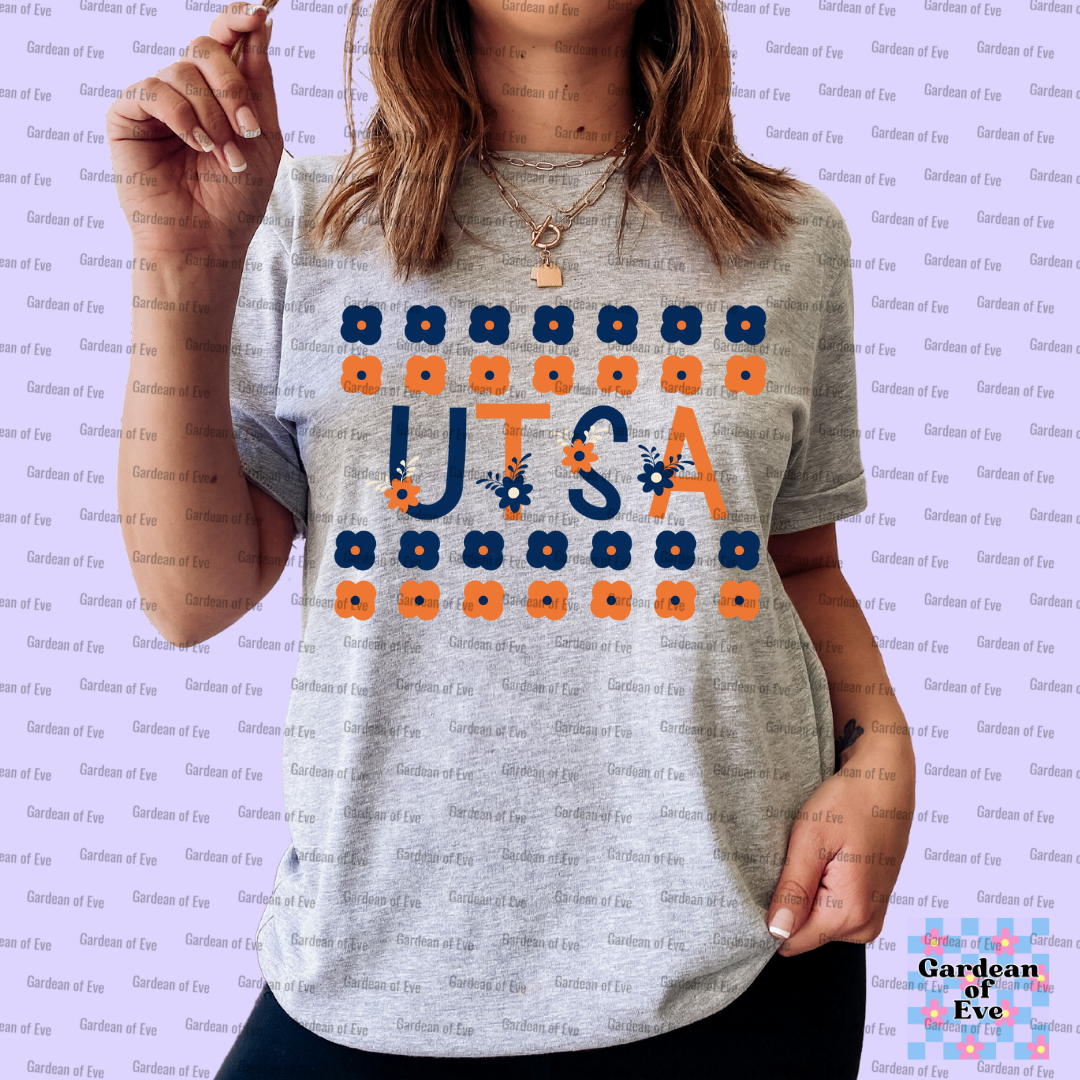 Cute Flowers UTSA Shirt