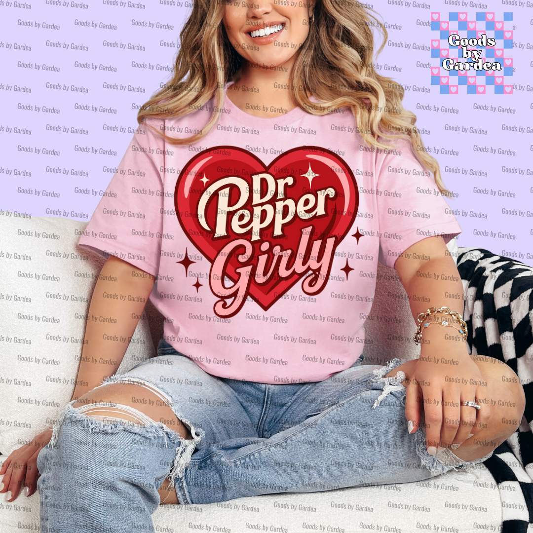 Dr Pepper Girly Shirt