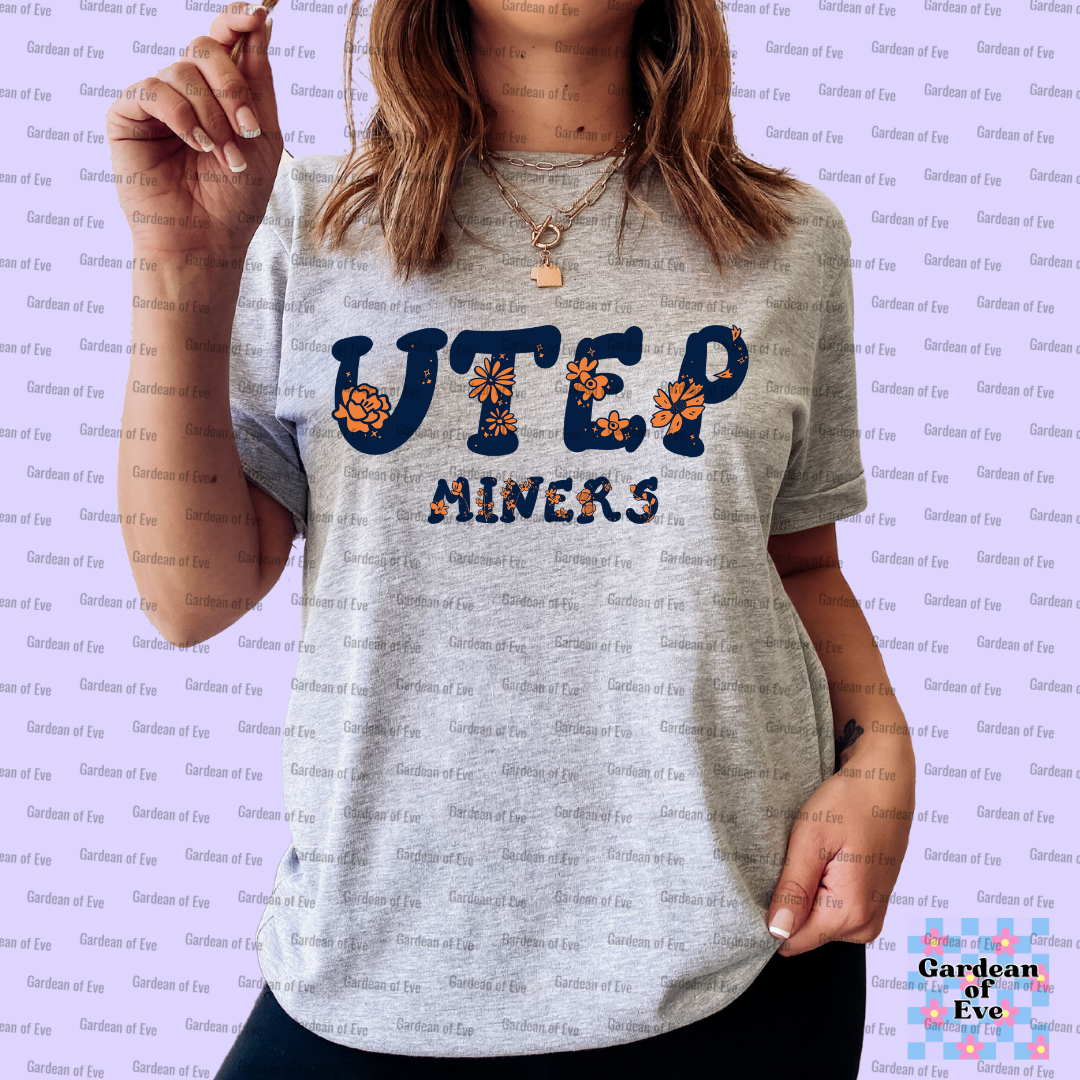 Floral UTEP Shirt