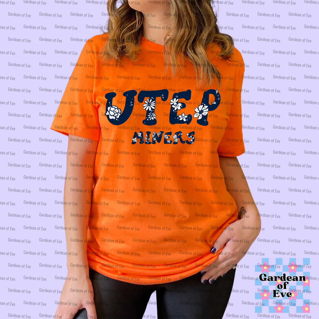 Floral UTEP Shirt