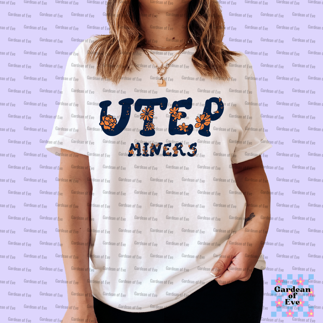 Floral UTEP Shirt