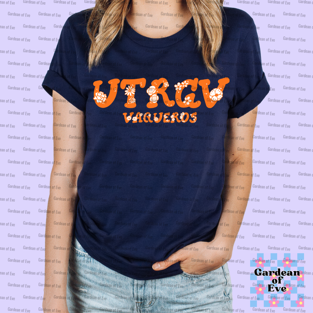 Floral UTRGV Shirt