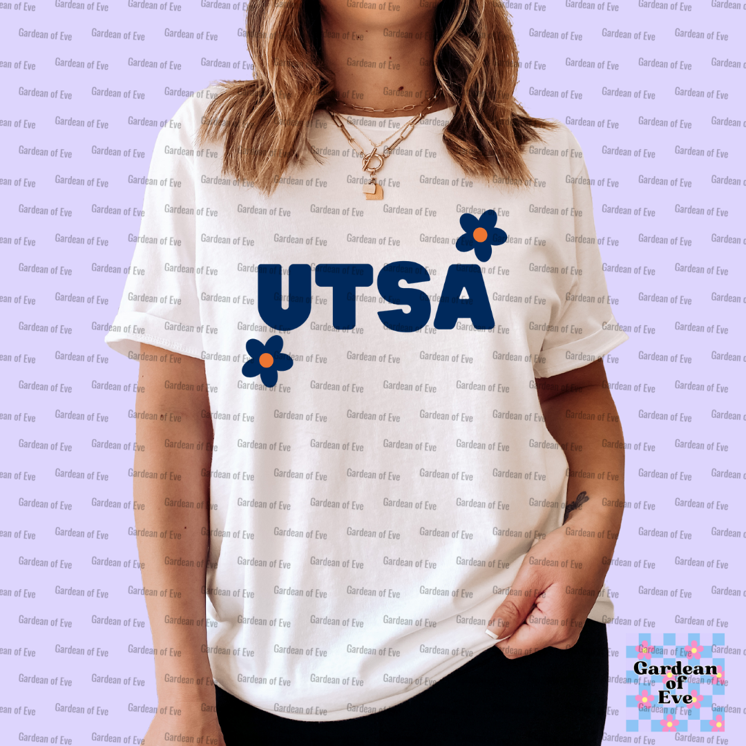 UTSA Flowers Shirt