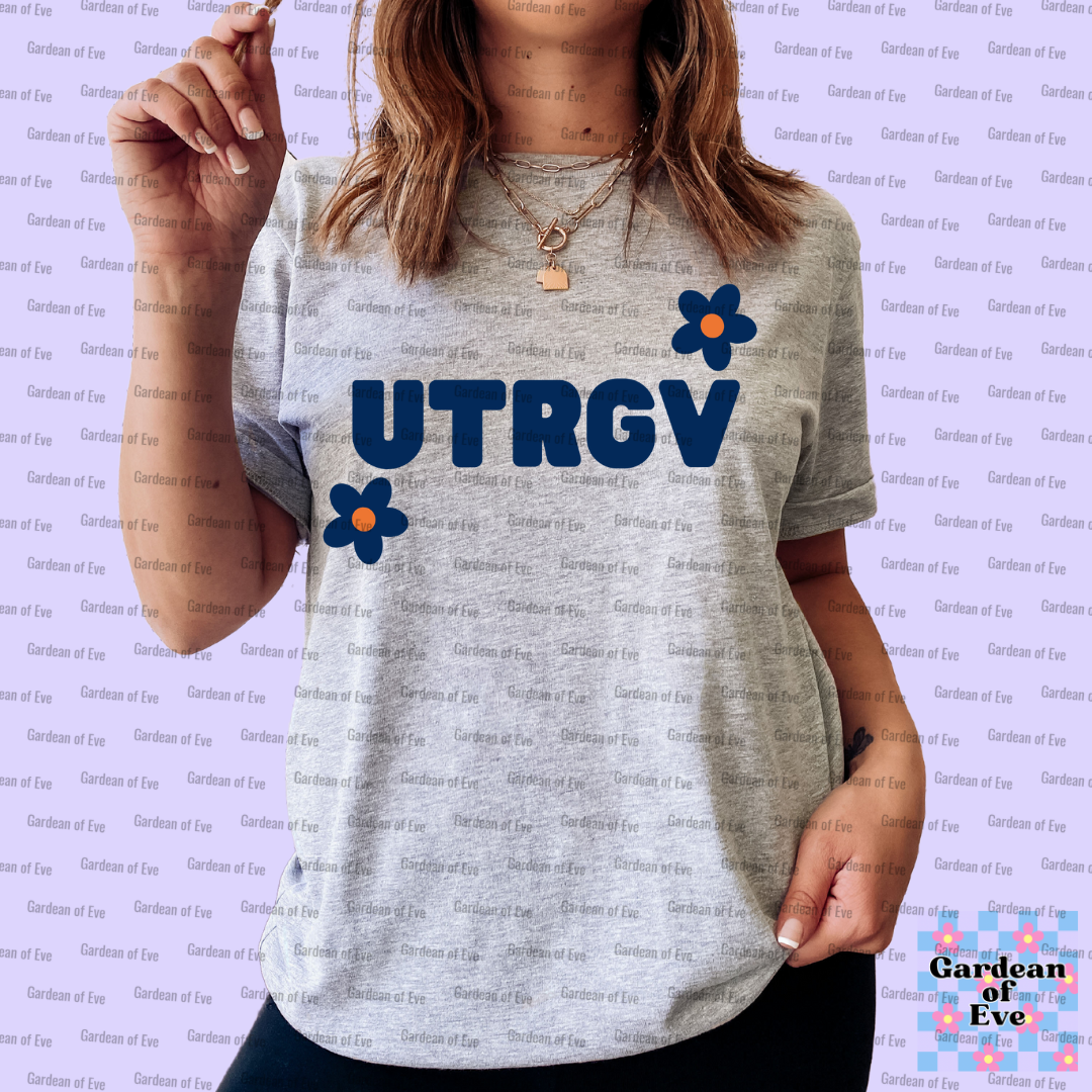 UTRGV Flowers Shirt