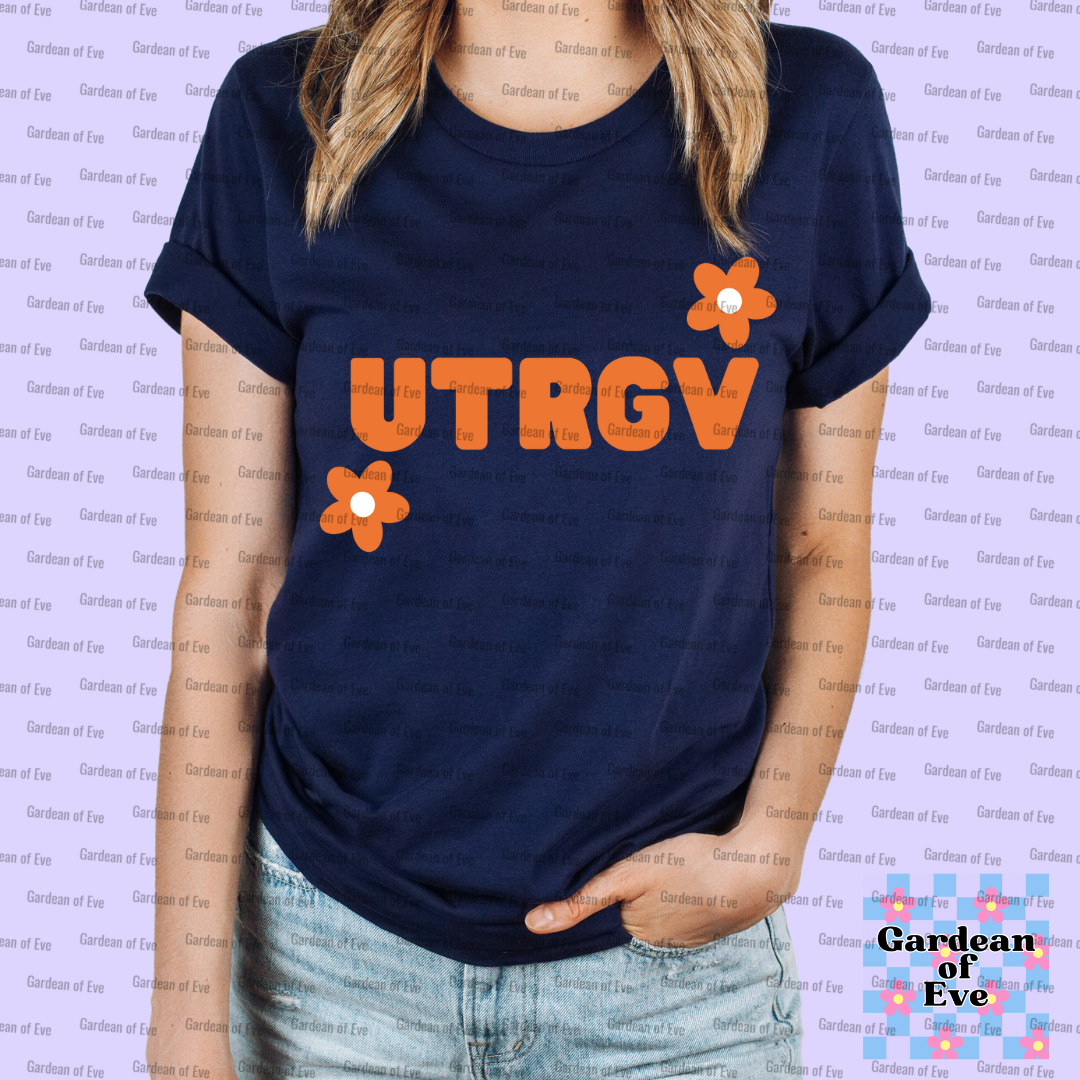 UTRGV Flowers Shirt