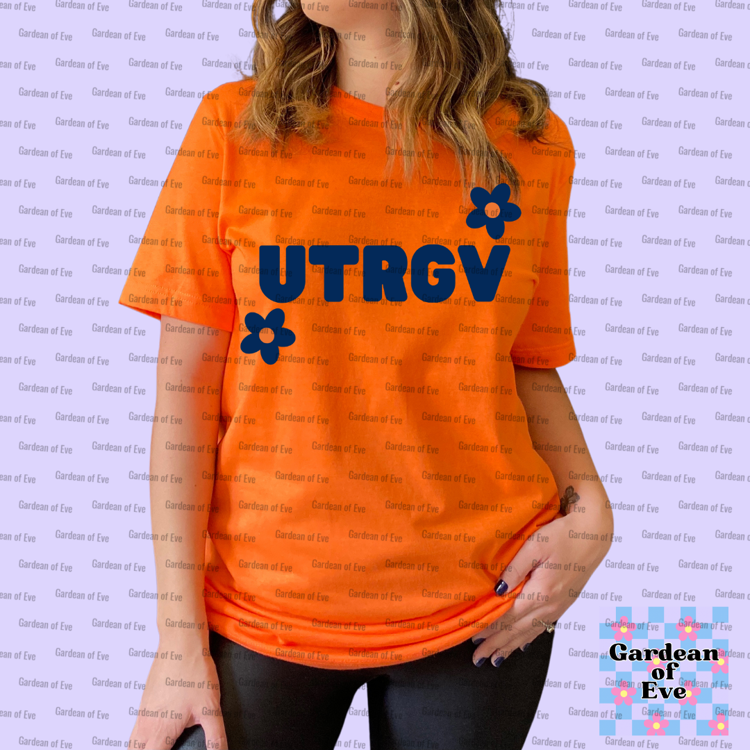 UTRGV Flowers Shirt