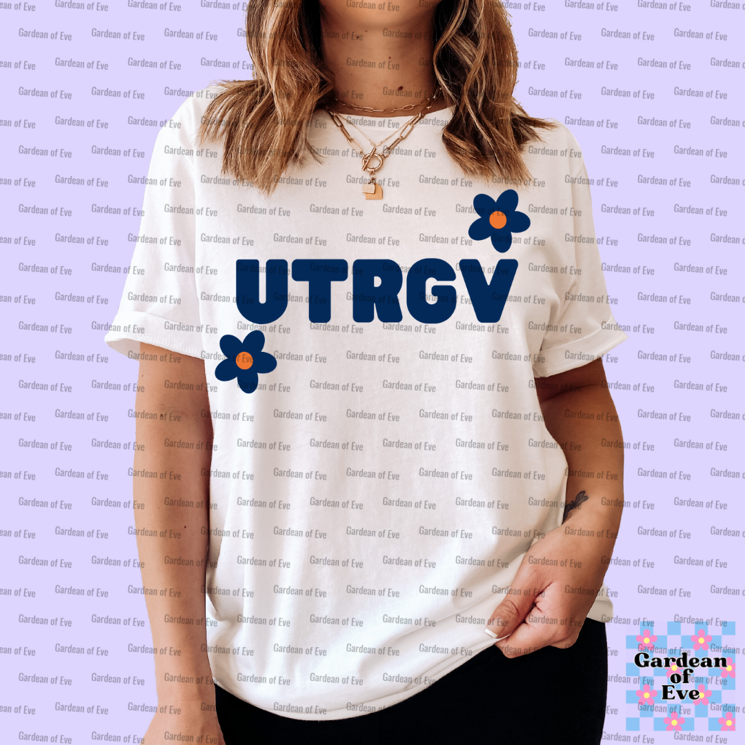 UTRGV Flowers Shirt