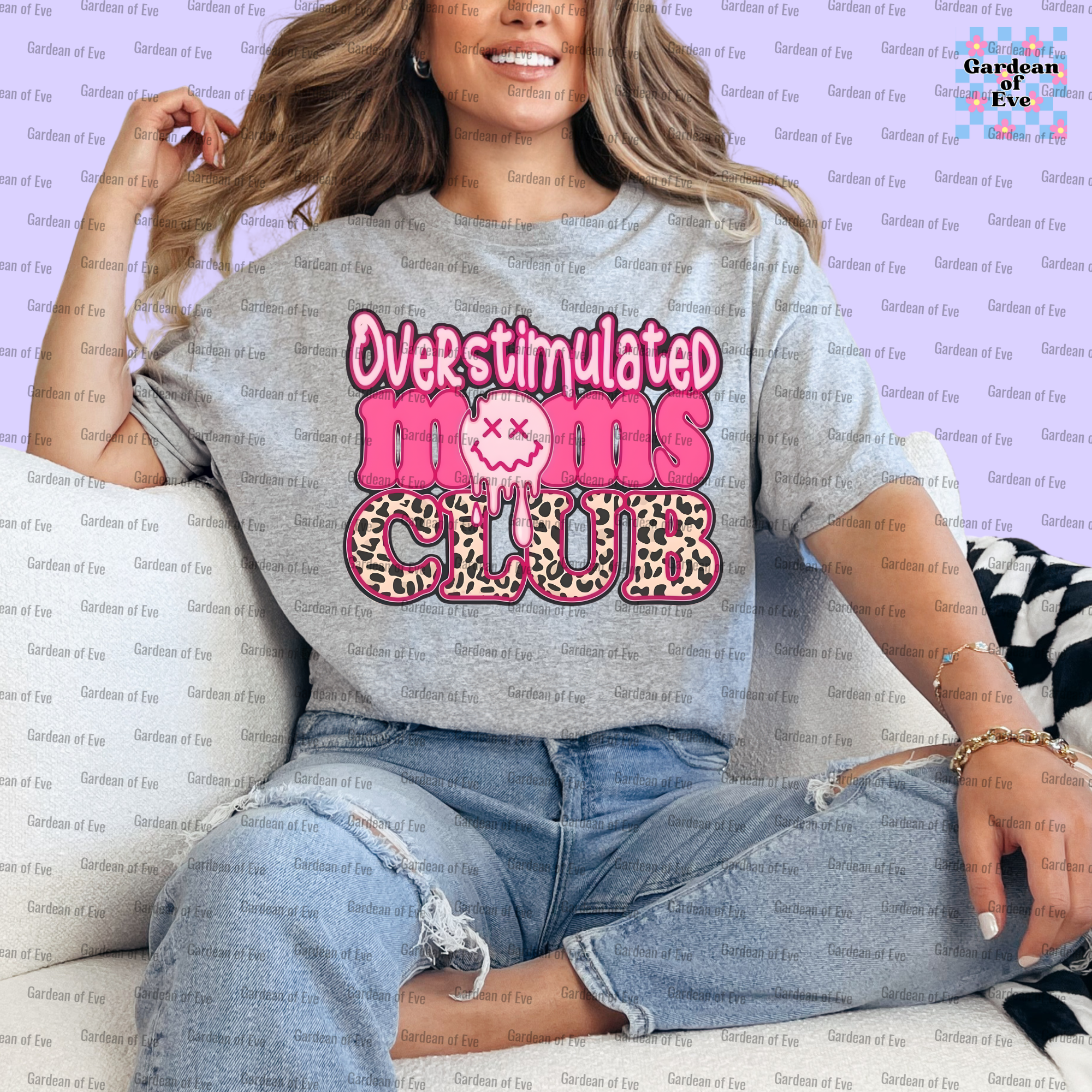 Overstimulated Moms Club Shirt