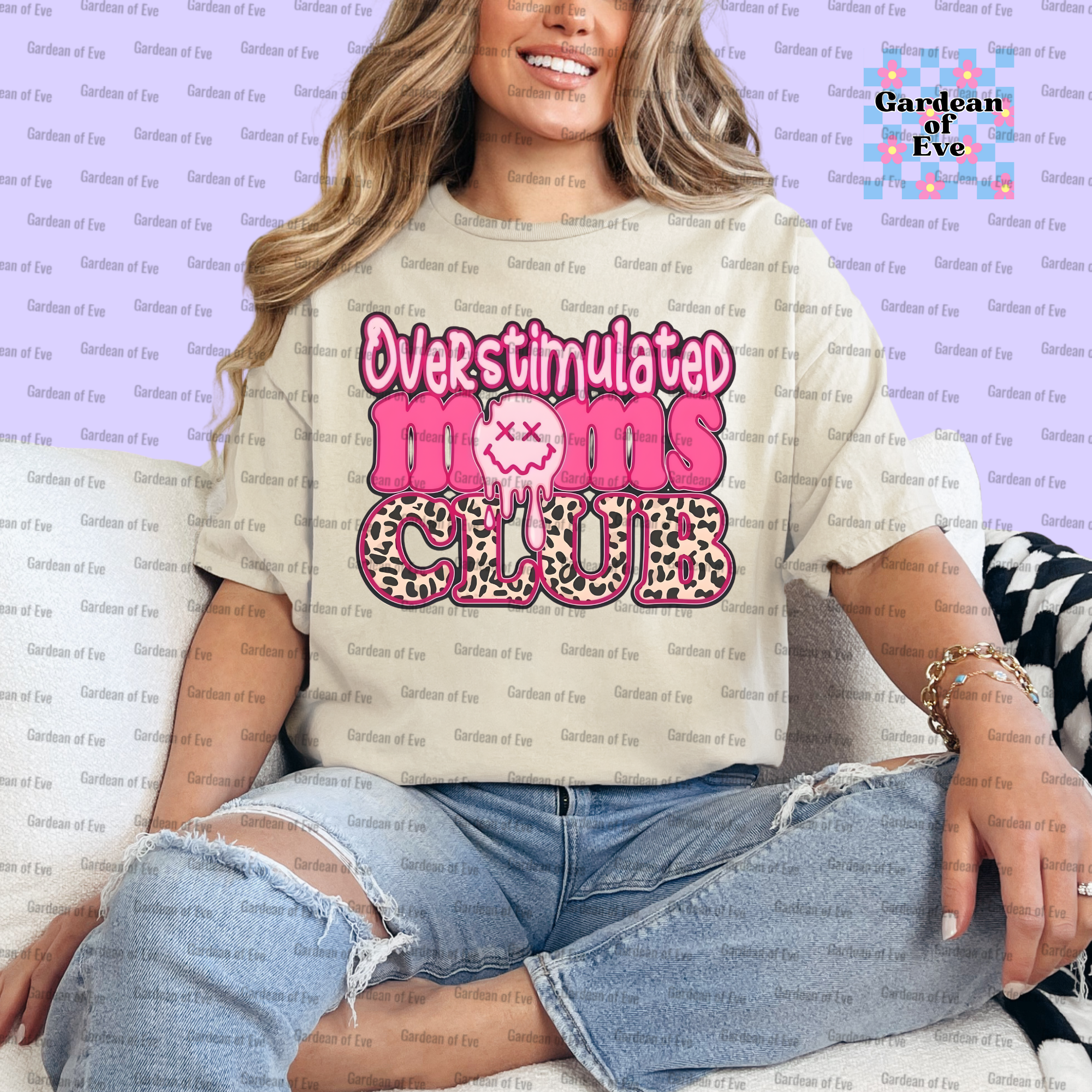 Overstimulated Moms Club Shirt
