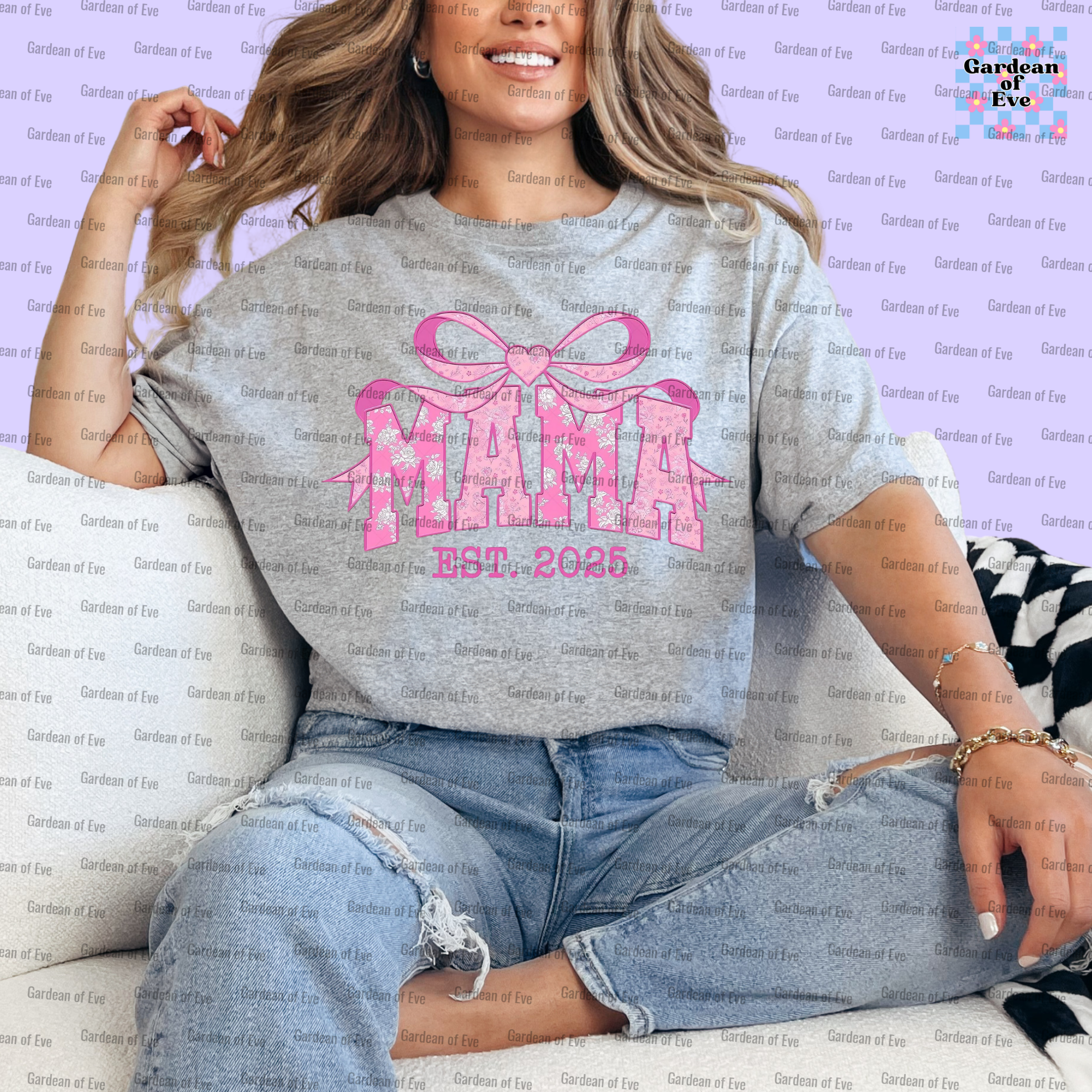 Pink Bow Mama Shirt