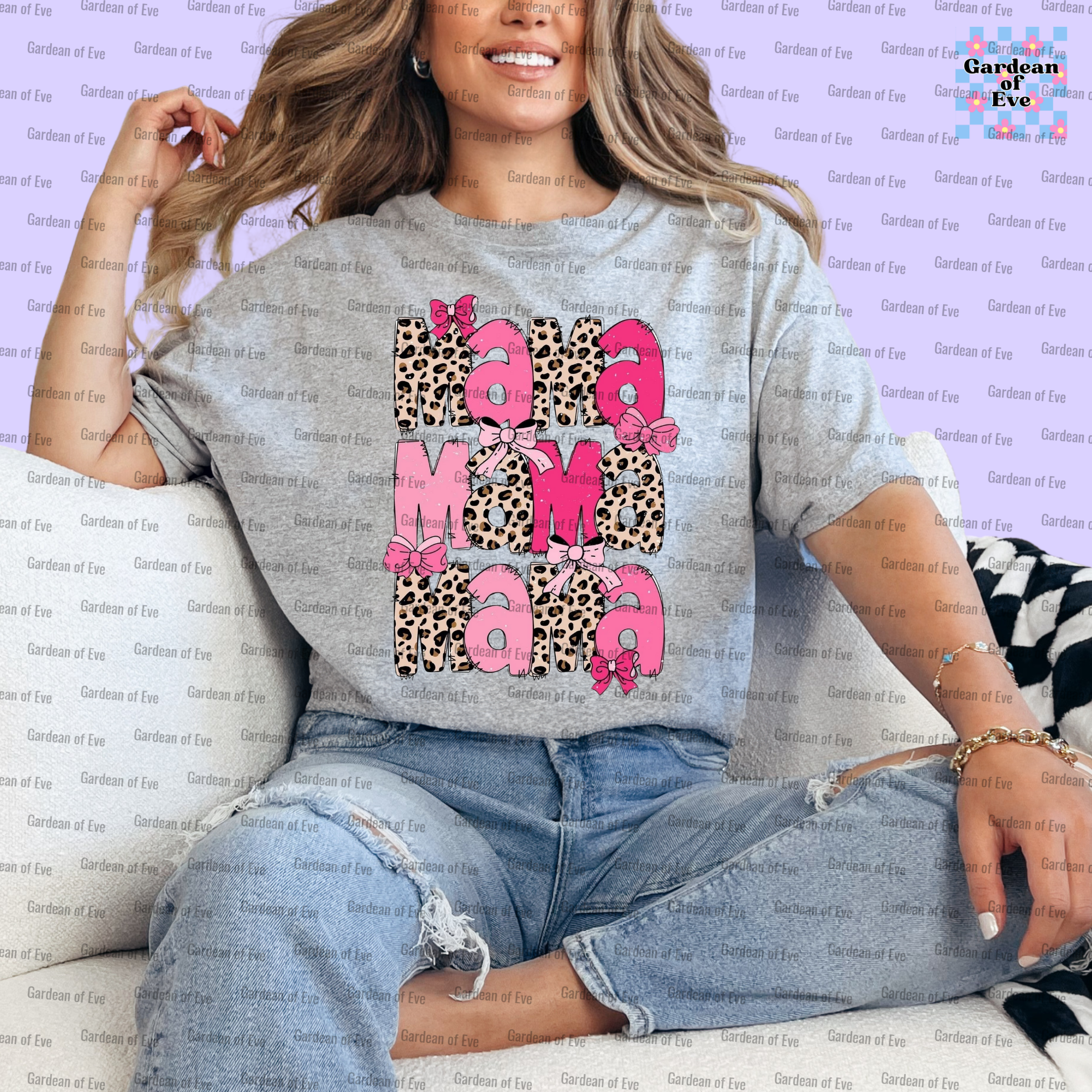 Pink and Cheetah Mama Shirt