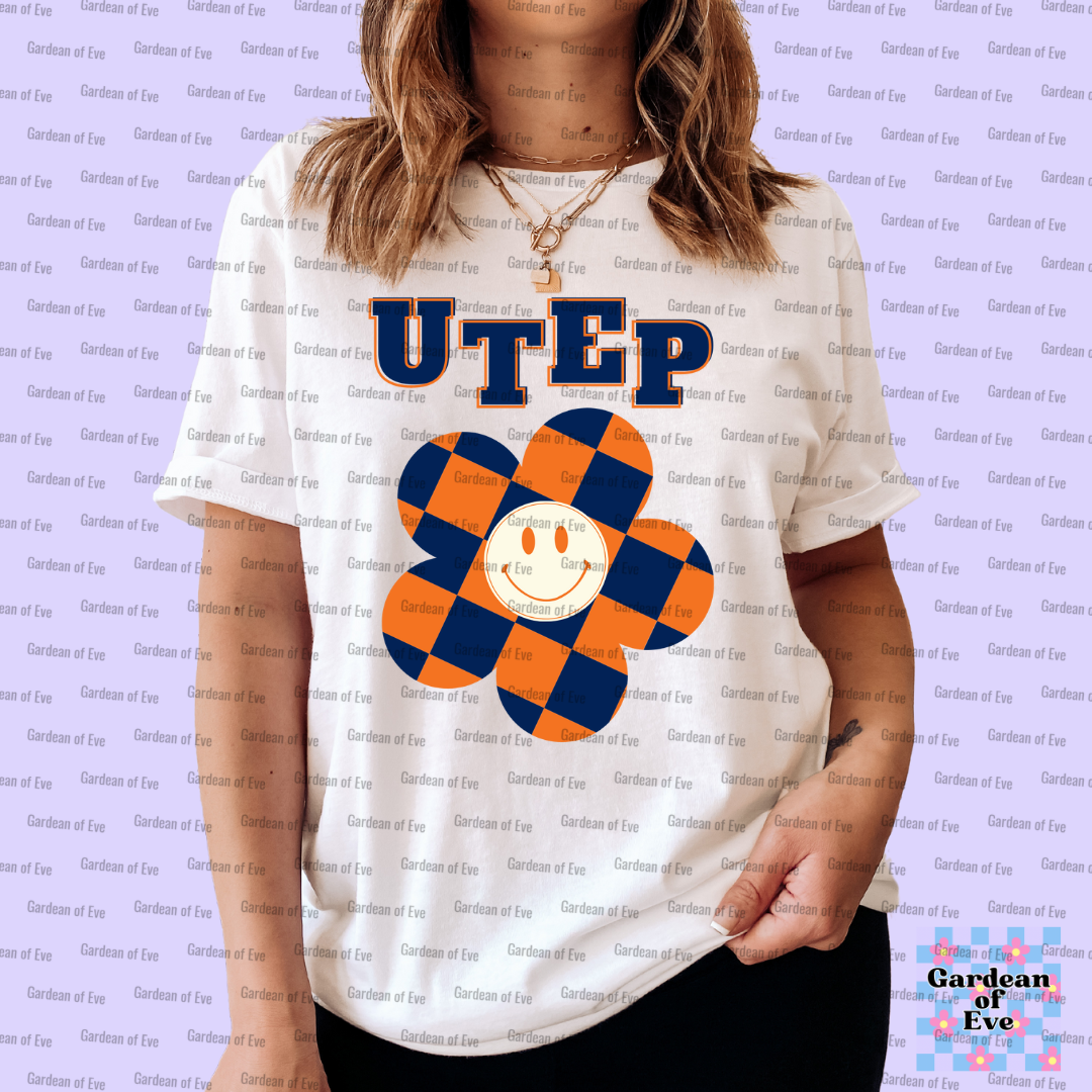 Retro Flower UTEP Shirt