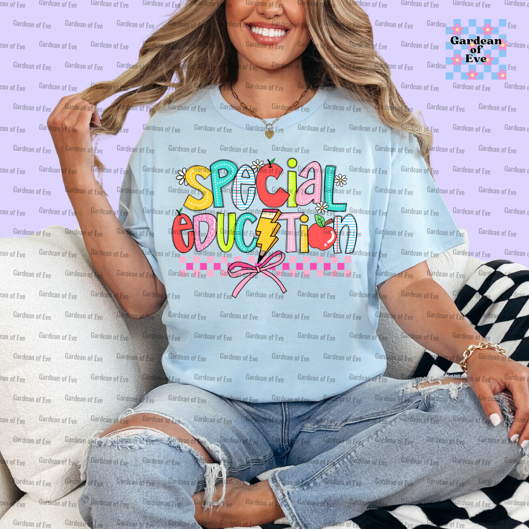 Special Education Bow Shirt