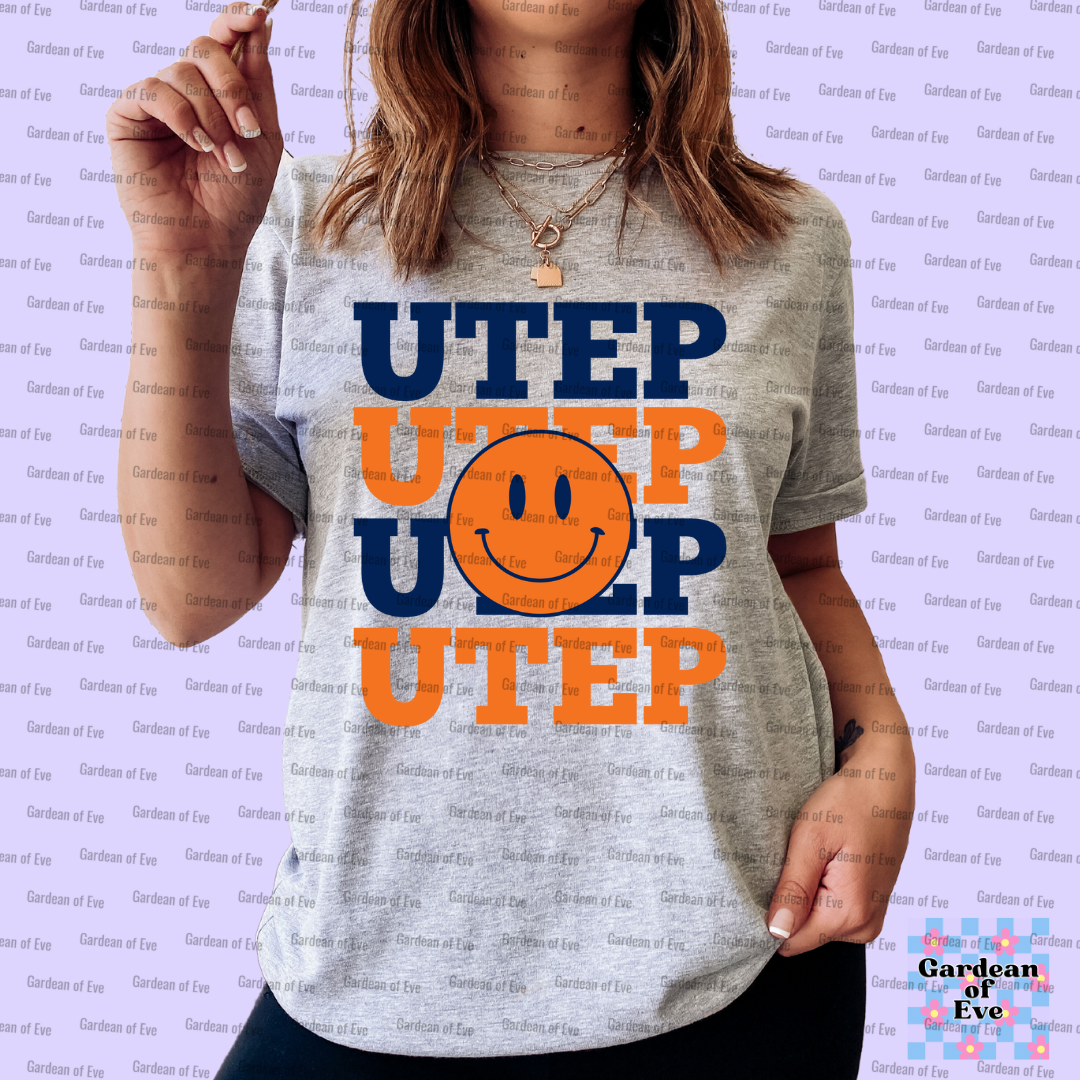 Smiley UTEP Shirt