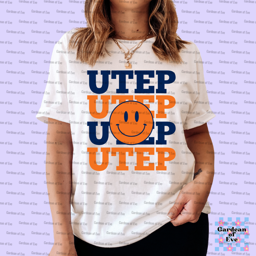 Smiley UTEP Shirt