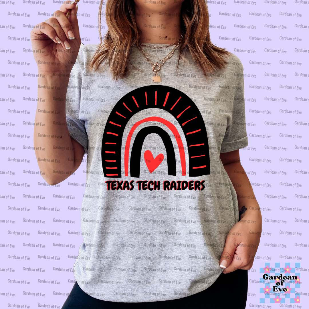 Texas Tech Rainbow Shirt