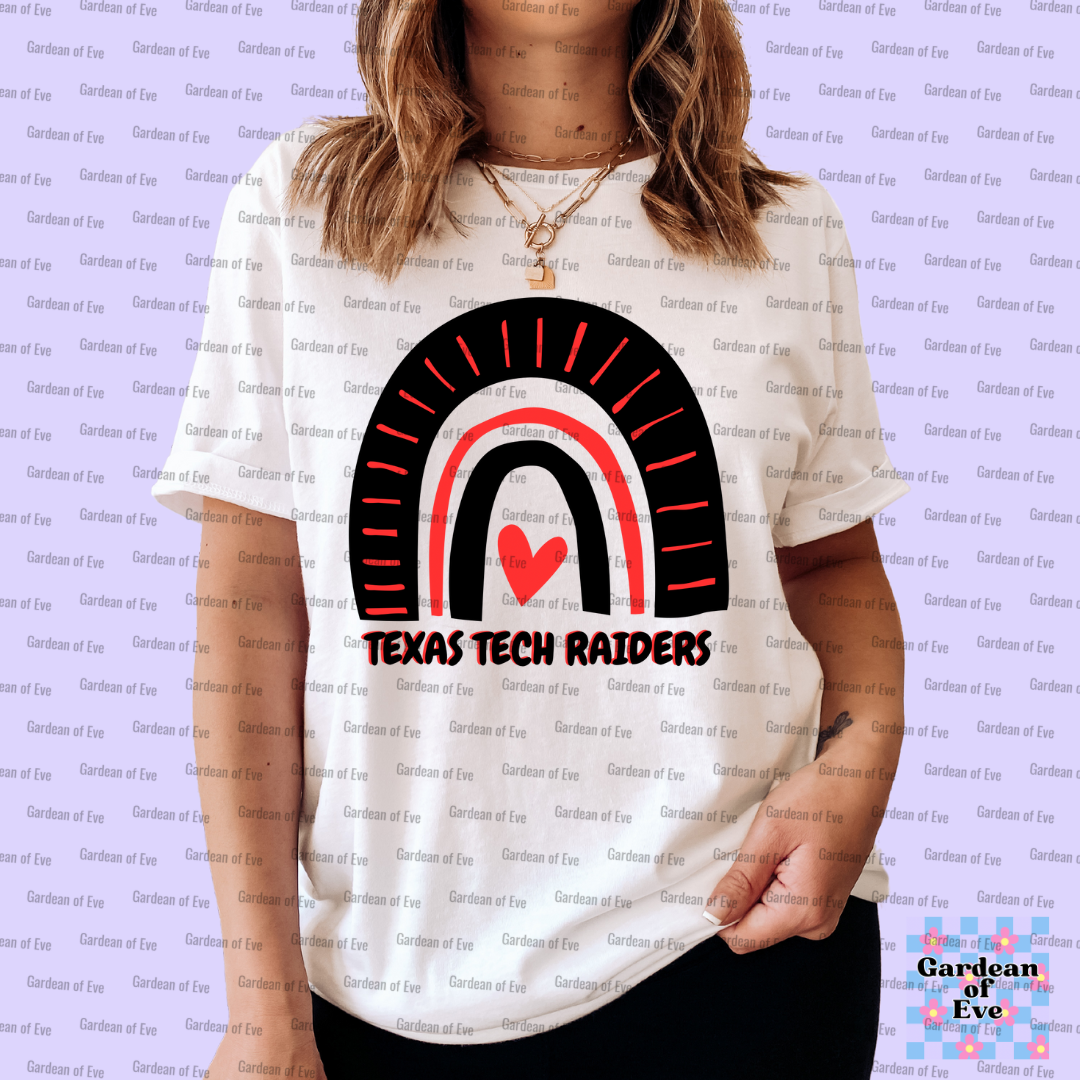 Texas Tech Rainbow Shirt